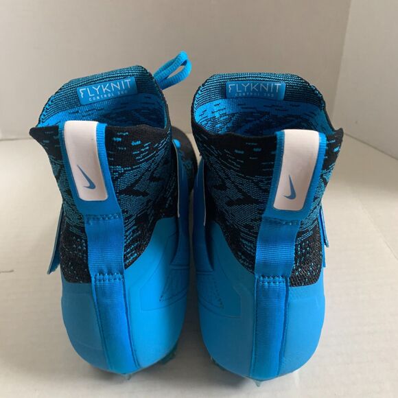 Nike Men's Size 15 Alpha Menace Elite 2 Flyknit Football Cleats Black BV2077-007 - Picture 5 of 16